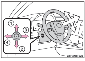 Ajuste del volante y de los espejos